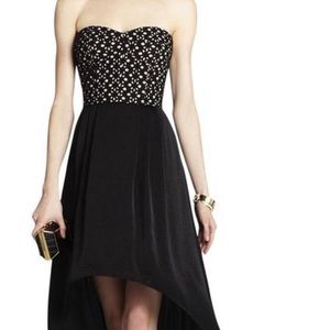 NWT BRAND New BCBG Strapless eyelet dress